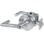 Show details for Schlage ALX53P6 BRK 626 Grade 2 Entrance Cylindrical Lock, Non-handed, Boardwalk Lever, Satin Chrome Finish nindekq