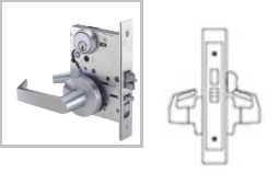 Show details for PDQ MR179, F Series Grade 1 Extra Heavy Duty Privacy w/Deadbolt and Egress Mortise Lock MR178-9