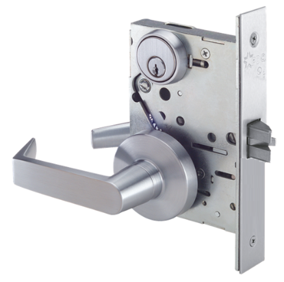 Show details for PDQ MR113-F-626 Grade 1 Extra Heavy Duty Classroom Hold back Single Cyl Mortise Lock MRseries