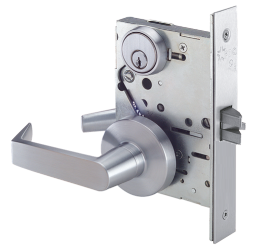Show details for PDQ MR113-F-626 Grade 1 Extra Heavy Duty Classroom Hold back Single Cyl Mortise Lock MRseries