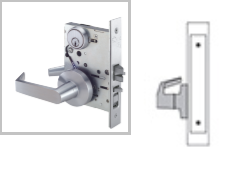 Show details for PDQ MR212, F Series Grade 1 Extra Heavy Duty Single Dummy w/Chassis Mortise Lock MR212