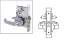Show details for PDQ MR186, F Series Grade 1 Extra Heavy Duty Apartment Entrance Mortise Lock MR186