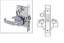 Show details for PDQ MR139, F Series Grade 1 Extra Heavy Duty Closet, Storeroom Mortise Lock mr139