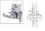 Show details for PDQ MR162, F Series Grade 1 Extra Heavy Duty Apartment, Corridor Mortise Lock MR162