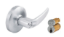 Show details for Cal-Royal YALICATSTR05L Storeroom Exit Device Lever Trim - Accepts Yale LFIC Core Cal-RoyalicSCATENT30L