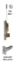Show details for Cal-Royal AUXSLAFLM3 Metal Door Self-Latching Bolt (Top) With Auxiliary Fire Latch (Bottom) Cal-RoyalAUXSLAFLM3