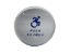 Show details for Bea 10PBR1AL, 6" Round Push Plate W/ Blue Active Handicap Logo And "Push To Open" Text 10PBR1ALl