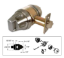 Show details for Marks USA 180SSK Cylindrical Deadlatch Lockset - Satin Stainless Steel Finish MarksUSA1SS55K-
