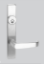 Show details for Corbin Russwin N859ET 630 Storeroom, Newport Lever Trim, w/Escutcheon, For Exit Device ED4000, Satin Stainless Steel N855ET-