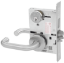 Show details for Corbin Russwin ML2059 LWA Security Storeroom or Closet Mortise Lock, LW Lever, A Rose sldg