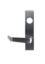 Show details for Detex 08DNS LHR 626, DN Lever Trim with Cylinder Hole, for 40/50/51 Series Devices, S Lever Style, Satin Chrome 08DSN