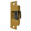 Show details for Trine 007 12DC Electric Strike - 4-7/8" x 1-1/4" - Brass Powder Coated 007-12VDC