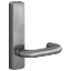 Show details for PHI Precision 2914C-630 Narrow Stile Lever Exit Device Trim - Lever always active, Lever Design "C" PHI_2900_C_Passage_630