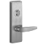 Show details for PHI Precision V4908B Vandal Resistant Lever Exit Device Trim - Key controls lever, Lever Design "B" 4908B