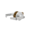 Show details for Falcon K581PD D 626 Grade 1 Storeroom Cylindrical Lock, Dane Lever, Conventional Cylinder, Satin Chrome Finish bbbggggbb