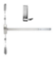 Show details for Falcon 25V-DT-D Surface Vertical Rod Exit Device, With 510L Dummy Trim, Dane Lever 25VDTD