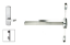 Show details for Von Duprin 9827L-BE / 9927L-BE Surface Vertical Rod Panic Exit Device, with Blank Escutcheon 9827BE--