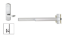 Show details for Von Duprin 9875L-BE / 9975L-BE Mortise Panic Exit Device, with Blank Escutcheon 9875LBE