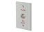 Show details for Locknetics MPB-100 Pushbutton, Metal, Push To Exit, Single Gang Plate, Aluminum MPB-1000