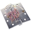 Show details for Ives 5BB1HW 5" x 4-1/2" TW8 Full Mortise Electrified Hinge - 8 wires - Five Knuckle - Ball Bearing - Heavy Weight 5BB1HW5.0X4.5652TW8