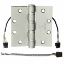 Show details for Mckinney T4A3786 QC4/8/12 ElectroLynx, 4-1/2x4-1/2 Five Knuckle Heavy Weight Full Mortise Series, Steel T4A3386-45x45-32D-QC8-silo-straight-rgb