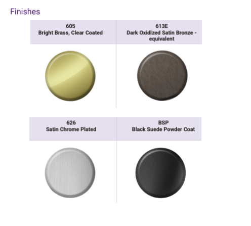 FinishesBronze