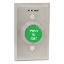 Show details for Schlage Electronics 621GREX, 1-1/4" Button, Green, "PUSH TO EXIT", Single Gang 621GREX