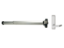 Show details for Falcon 19R-L-BE Rim Panic Exit Device, 912 Trim - Blank Lever Escutcheon 19RLBE