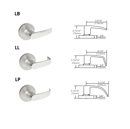 10X-LB-LL-LP-LEVERS