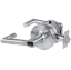 Show details for Schlage ALX50J BRK Grade 2 Office Cylindrical Lock with Field Selectable Vandlgard, Boardwalk Lever, FSIC Less Core 505050