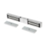 Show details for Locknetics MG600-2 Double Maglock, 600Lb Holding Force, 12/24VDC, Satin Stainless Steel MG1200-2_630_SR