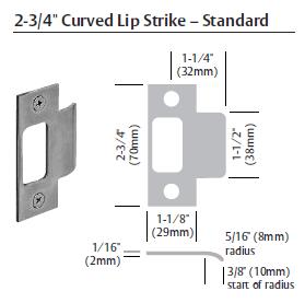 T Strike - 2-3/4"