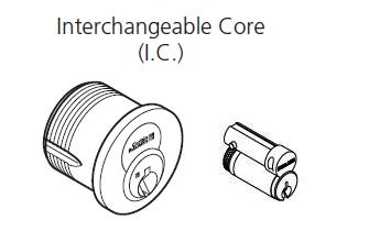 CL6 - Prepared for Interchangeable core, less core