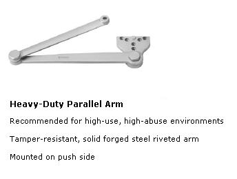 A3 - Heavy-Duty Parallel Arm (689-Alum only) [+$35.20]