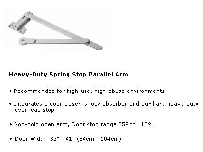 A11 - Heavy-Duty Spring Stop Parallel Arm [+$178.75]