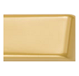 696 - Satin Brass Painted
