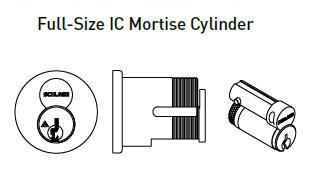 J - Large format IC core Cylinder