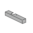 Standard, slim line plastic cover