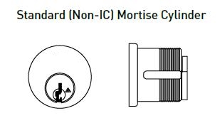 Conventional Mortise Cylinder (Standard)
