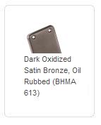 613E - Oil Rubbed Bronze Plated