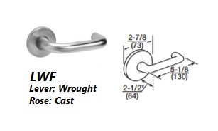 LWF - Lustra Wrought Lever W Cast [+$31.70]