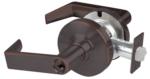 Picture of Schlage ND50PD RHO - Grade 1 Entrance/Office Lock, Rhodes Lever, Standard Cylinder