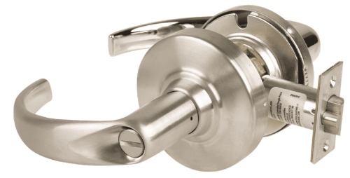 Picture of Schlage ND40S SPA - Grade 1 Bath/Bedroom Privacy Lock, Sparta Lever, Non-Keyed