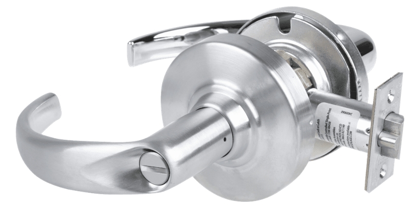 Picture of Schlage ND40S SPA - Grade 1 Bath/Bedroom Privacy Lock, Sparta Lever, Non-Keyed