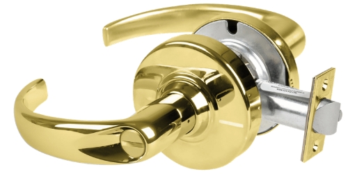 Picture of Schlage ND44S SPA - Grade 1 Hospital Privacy Lock, Sparta Lever, Non-Keyed