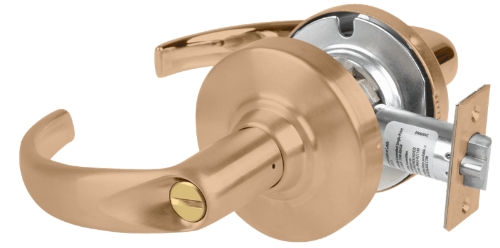 Picture of Schlage ND44S SPA - Grade 1 Hospital Privacy Lock, Sparta Lever, Non-Keyed