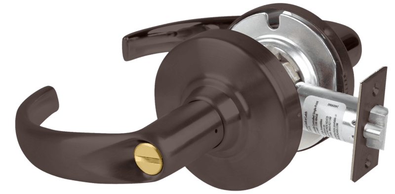 Picture of Schlage ND44S SPA - Grade 1 Hospital Privacy Lock, Sparta Lever, Non-Keyed