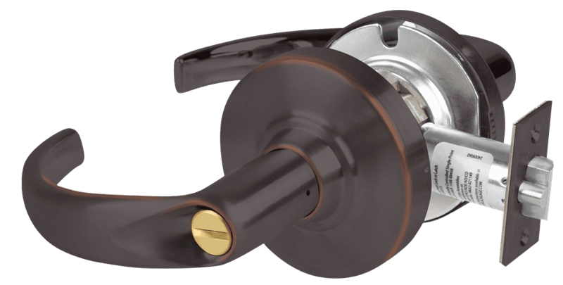 Picture of Schlage ND44S SPA - Grade 1 Hospital Privacy Lock, Sparta Lever, Non-Keyed