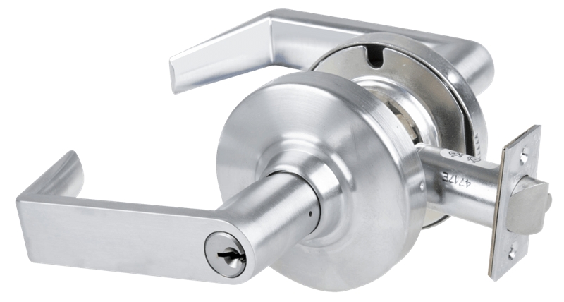 Picture of Schlage ND66PD RHO - Grade 1 Store Lock, Rhodes Lever, Standard Cylinder