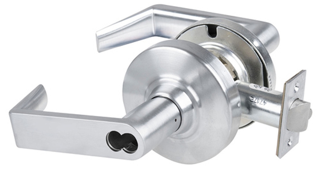 Picture of Schlage ND78BD RHO - Grade 1 Classroom Security Lock, Rhodes Lever, SFIC Prep Less Core